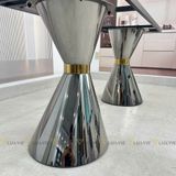 Bàn ăn inox mặt đá Omega (không gồm ghế)