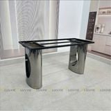 Bàn ăn inox mặt đá Jacenia (không gồm ghế)