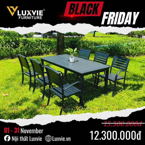 Bộ bàn ghế sân vườn DPBV22 + Ghế DPAV11