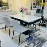 Bàn ăn mặt đá thông minh Oracle (không gồm ghế)