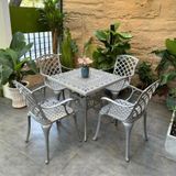 Bàn nhôm đúc ngoài trời BN80VG (không gồm ghế)