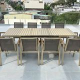 bộ bàn ghế ngoài trời mở rộng