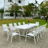 Bàn nhôm đúc thông minh ngoài trời BKD01 (không gồm ghế)