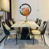 Bàn ăn thông minh mặt đá Hercules (không gồm ghế)