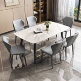 Bàn ăn mặt đá cao cấp Hebe (không gồm ghế)