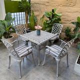 Bàn nhôm đúc ngoài trời BN80VG (không gồm ghế)