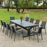 Bàn nhôm đúc thông minh ngoài trời BKD01 (không gồm ghế)