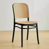 Ghế nhựa đúc giả mây S3042