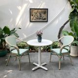 Bàn ghế cafe ngoài trời Luxvie