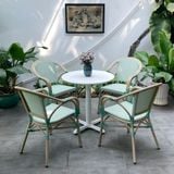 Bàn ghế cafe ngoài trời Luxvie