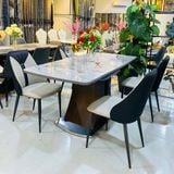 Bàn ăn mặt đá thông minh Lazio (Không gồm ghế)