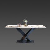 Bàn ăn mặt đá Fiona (không gồm ghế)