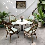 Bộ bàn ghế cafe ngoài trời luxvie