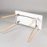 Bàn cafe chữ nhật 4 chân SH020 (không gồm ghế)