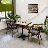 bàn ghế cafe ngoài trời luxvie