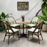 Bộ bàn ghế cafe ngoài trời luxvie