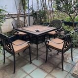 Bàn sân vườn mặt đá HPBNV90 (không gồm ghế)