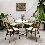 Bộ bàn ghế cafe ngoài trời luxvie