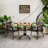 bàn ghế cafe ngoài trời luxvie