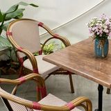 ghế cafe ngoài trời luxvie