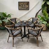 bàn ghế cafe ngoài trời luxvie