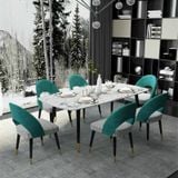 Bàn ăn mặt đá cao cấp Hebe (không gồm ghế)