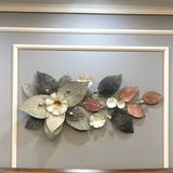 Decor treo tường Hoa xám xanh 2226