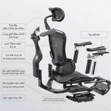 Ghế công thái học Sihoo A3 có gác chân