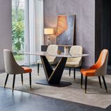 Bàn ăn mặt đá Versace (không gồm ghế)