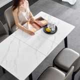 Bàn ăn mặt đá thông minh Plato (Không gồm ghế)