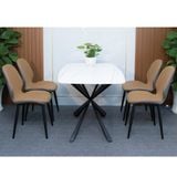 Bàn ăn mặt đá cao cấp Dorothy (không gồm ghế)