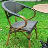 Bộ bàn ghế cafe ngoài trời LU2035C + Ghế LU3005C