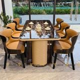 Bộ bàn ăn mặt đá Abellone