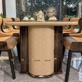 Bộ bàn ăn mặt đá Abellone