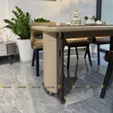 Bộ bàn ăn mặt đá Abellone