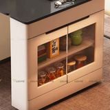 Bàn ăn đảo bếp mặt đá ADBD4