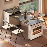 Bàn ăn đảo bếp mặt đá ADBD4