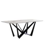 Bàn ăn mặt đá cao cấp Wyvern (không gồm ghế)