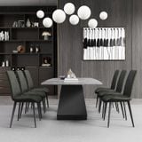 Bàn ăn mặt đá cao cấp Crystal (không gồm ghế)