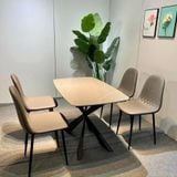 Bàn ăn mặt đá cao cấp Dorothy (không gồm ghế)