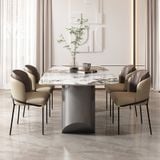 Bàn ăn mặt đá cao cấp Maya (không gồm ghế)