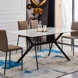 Bàn ăn mặt đá Noris (không gồm ghế)