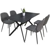 Bàn ăn mặt đá Noris (không gồm ghế)