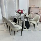 Bàn ăn mặt đá Signature 2 (không gồm ghế)