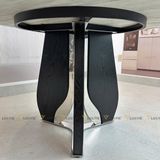 Bàn ăn tròn xoay 2 mặt đá Divine2 (không gồm ghế)