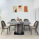 Bàn ăn mặt đá Ivan (không gồm ghế)