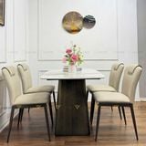 Bàn ăn mặt đá Bacchus (không gồm ghế)