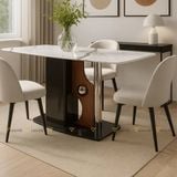 Bàn ăn mặt đá cao cấp Cassandra