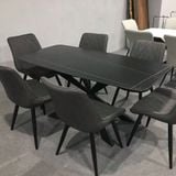 Bàn ăn mặt đá cao cấp Dorothy (không gồm ghế)