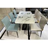 Bàn ăn mặt đá Fiona (không gồm ghế)